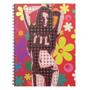Carnet Thème Hippy Flower 60s