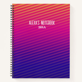 Carnet thème Synthwave