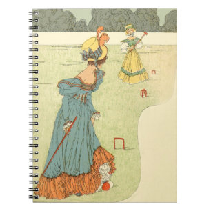 Carnet Thème victorien : Croquet et Party de Jardin Vinta