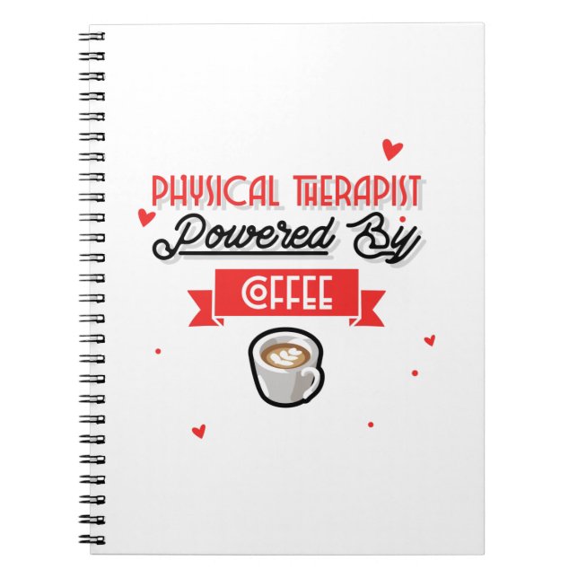 Carnet Thérapeute Physique Actionné Avec Café (Devant)