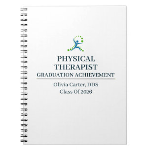 Carnet Thérapeute Physique Nom personnalisé depuis année