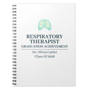 Carnet Thérapeute Respiratoire Nom Personnalisé Depuis An