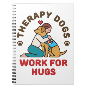 Carnet Thérapie Chiens de travail pour l'équipe du maître