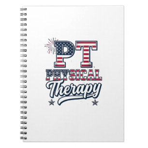 Carnet Thérapie physique patriotique conception de chemis