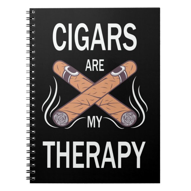 Carnet Thérapie vintage au cigare (Devant)