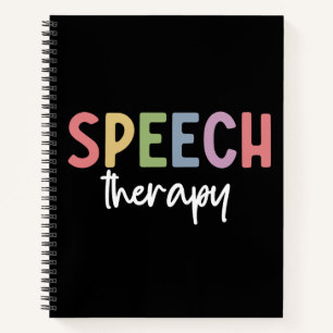 Carnet Thérapie vocale SLP Discours Cadeaux pathologistes