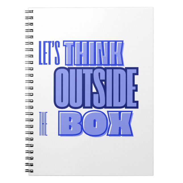 Carnet Think Outside the Box (Devant)