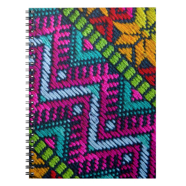 Carnet Threads tissés ethniques (Devant)