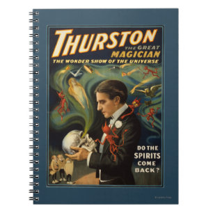 Carnet Thurston le grand magicien jugeant le crâne