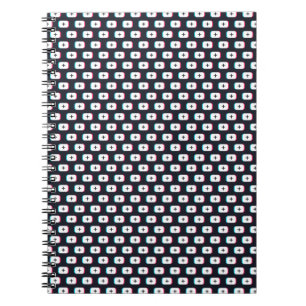 Carnet TicTok app button. Pattern design