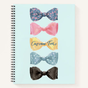 Carnet Ties papillons personnalisés