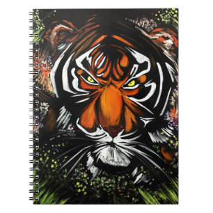 Carnet Tiger Stare