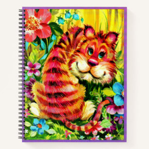 Carnet tigre coloré