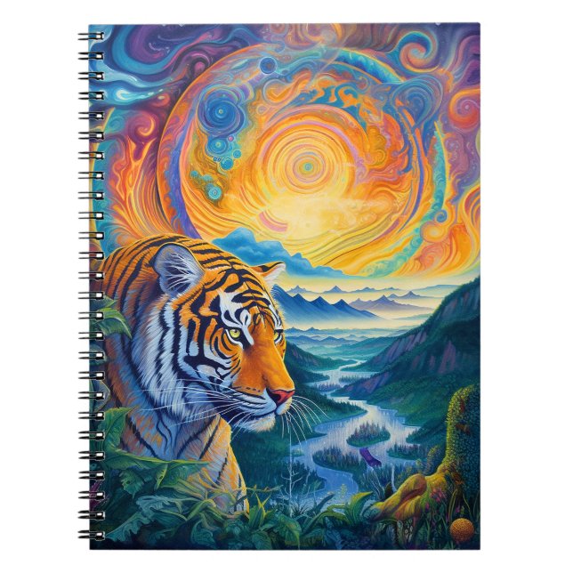Carnet Tigre cosmique (Devant)