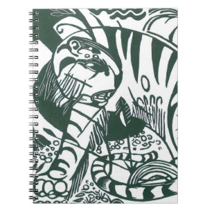 Carnet Tigre de Franz Marc, Art de l'expressionnisme vint