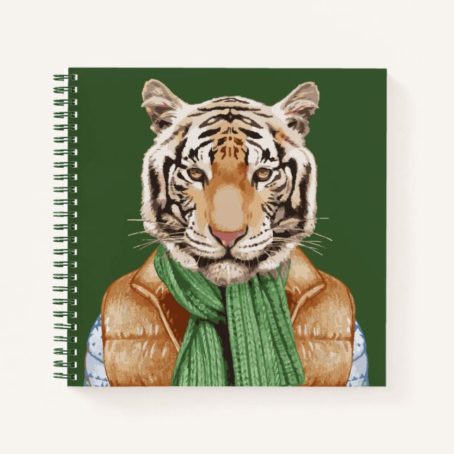 Carnet Tigre de gilet (Devant)