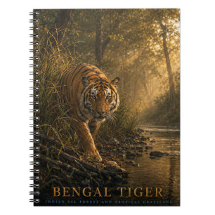 Carnet Tigre du Bengale Forêt de Sal ANIMALS