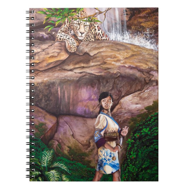 Carnet Tigre et fraise de bouddhiste zen (Devant)