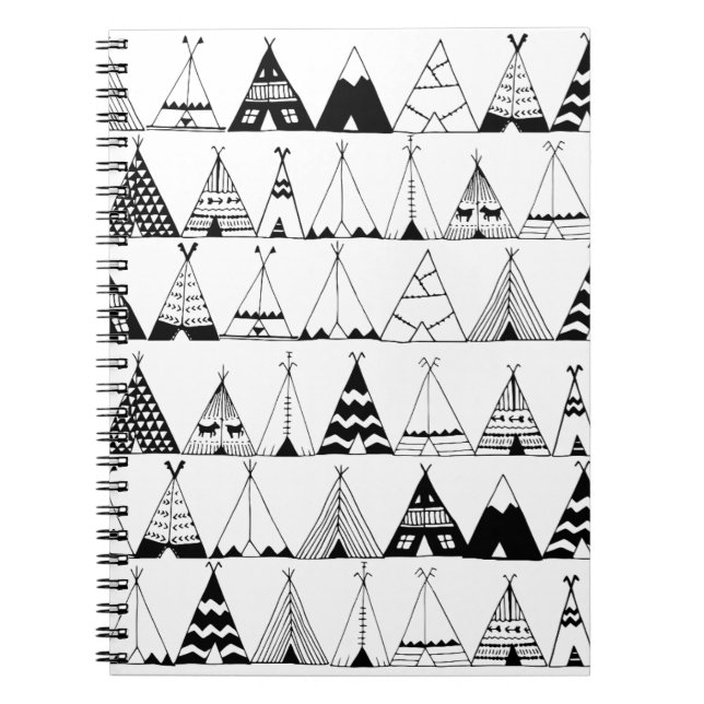 Carnet Tipi inspiré (Devant)