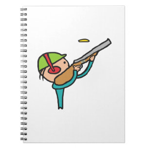 Carnet Tir de pigeon argenté