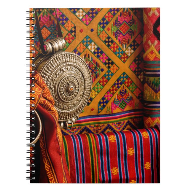 Carnet Tissus, Bhoutan (Devant)