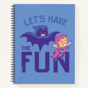 Carnet Titans Ados, allez !   Starfire & Raven "Ayez Le P