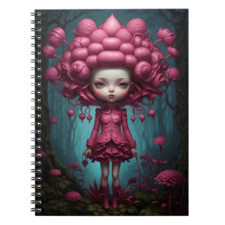 Carnet Tochter Inspiration Mark Riden & Tim Burton Notizblock
