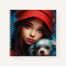 Carnet-Tochter und Hund -6