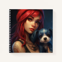Carnet-Tochter und Hund -7