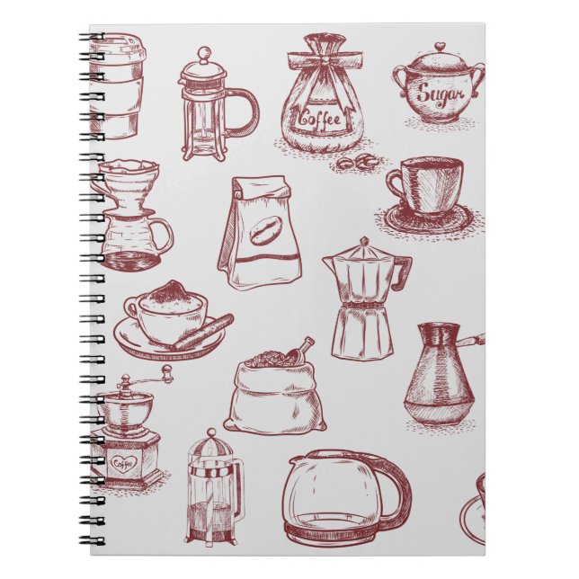 Carnet Todo para un Café y de color café (Devant)