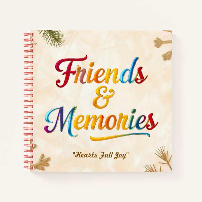 Carnet "Together We Shine" (Devant)