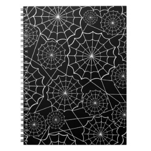 Carnet toile d'araignée d'halloween