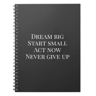 Carnet Toile de carreau de citation motivationnelle perso