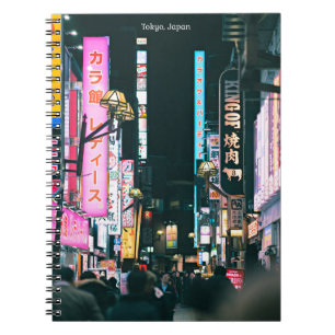 Carnet Tokyo, Japon photo de la vie nocturne
