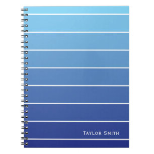 Carnet Tons Bleus Bleu Gratte de Peinture