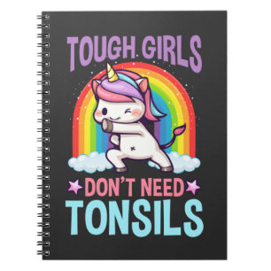 Carnet Tonsillectomie de l'Unicorn Kid