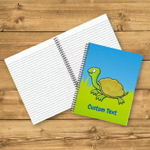 Carnet Tortue de dessin animé