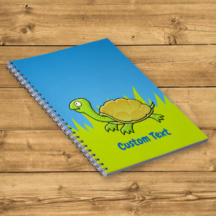 Carnet Tortue de Dessin Animé