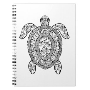 Carnet Tortue inspirée