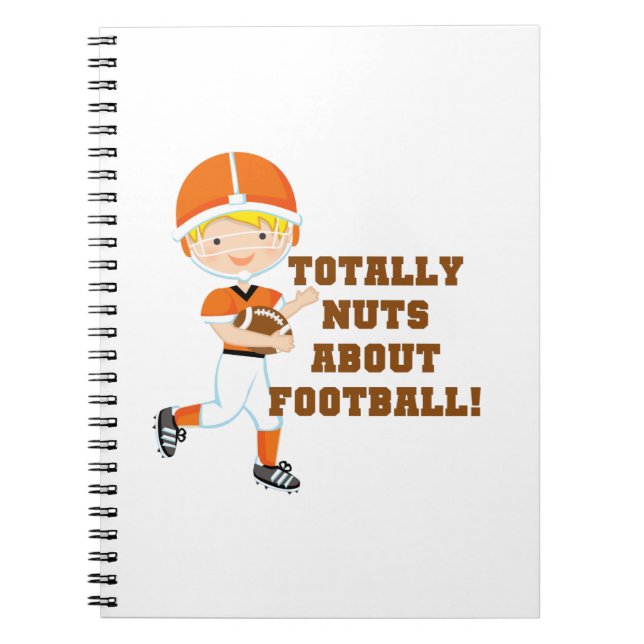 Carnet Totalement Nez Au Sujet Du Football (Devant)
