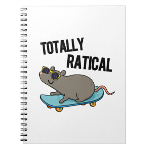 Carnet Totalement Ratial Fatigué Rat Pun
