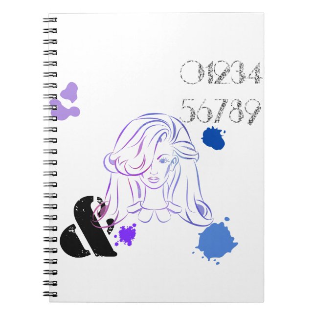 Carnet Touche de couleurs aquarelles (Devant)