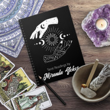 Toucher Céleste Tendance Soleil & Lune Mains Noir