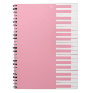 Carnet Touches de piano modernes personnalisées
