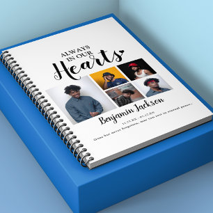 Carnet Toujours dans nos coeurs   6 Photo   Memorial Gues