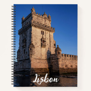 Carnet Tour Belem au coucher du soleil à Lisbonne, Portug