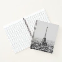 Tour Eiffel noir et blanc Paris Photographie