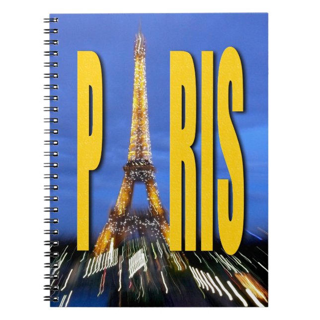 Carnet Tour Eiffel Paris France (Devant)
