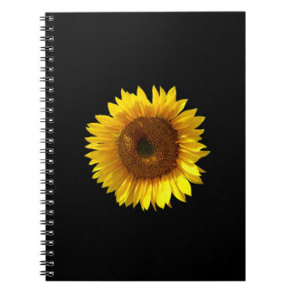 Carnet tourbillon de tournesol
