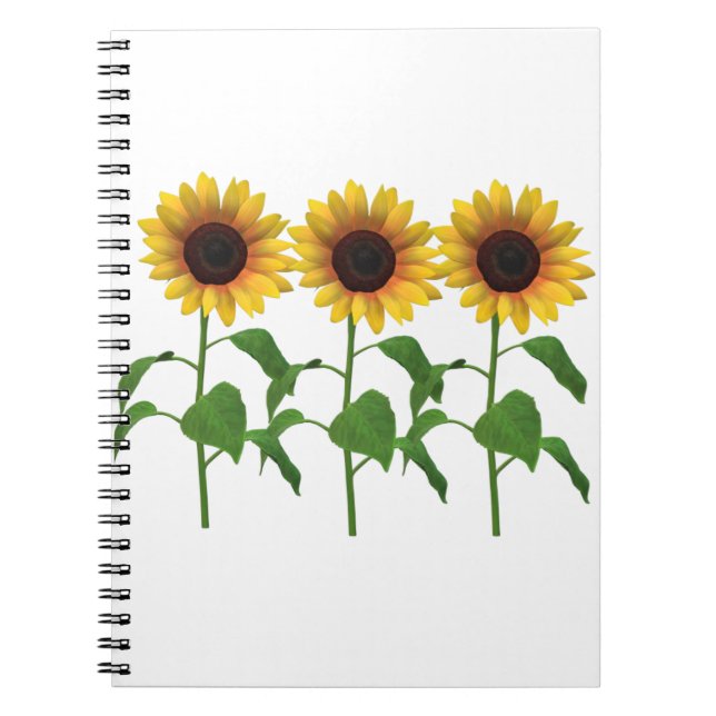 Carnet tournesol (Devant)